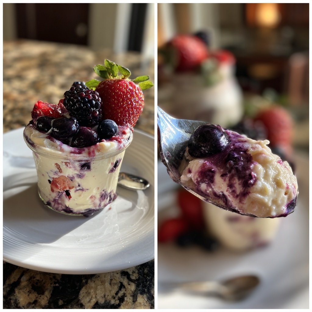 Vanilla Berry Yogurt Parfaits