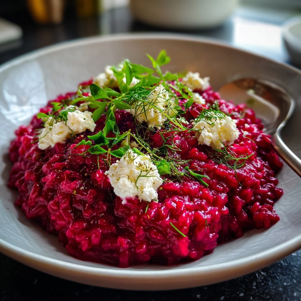 Romantic Beetroot Risotto