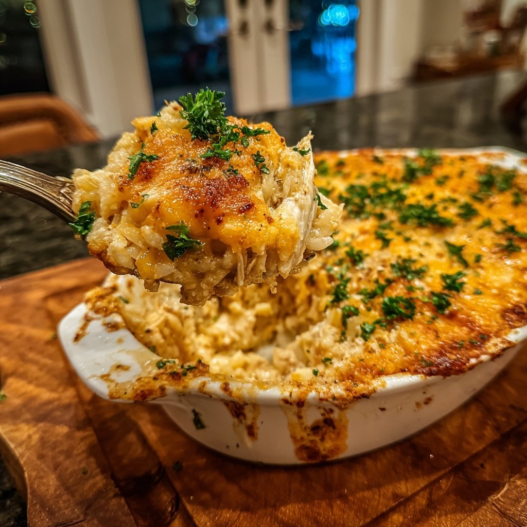 Rotisserie Chicken And Rice Casserole