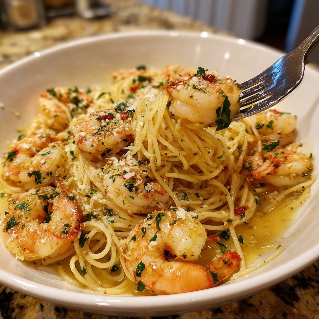 Romantic Shrimp Scampi