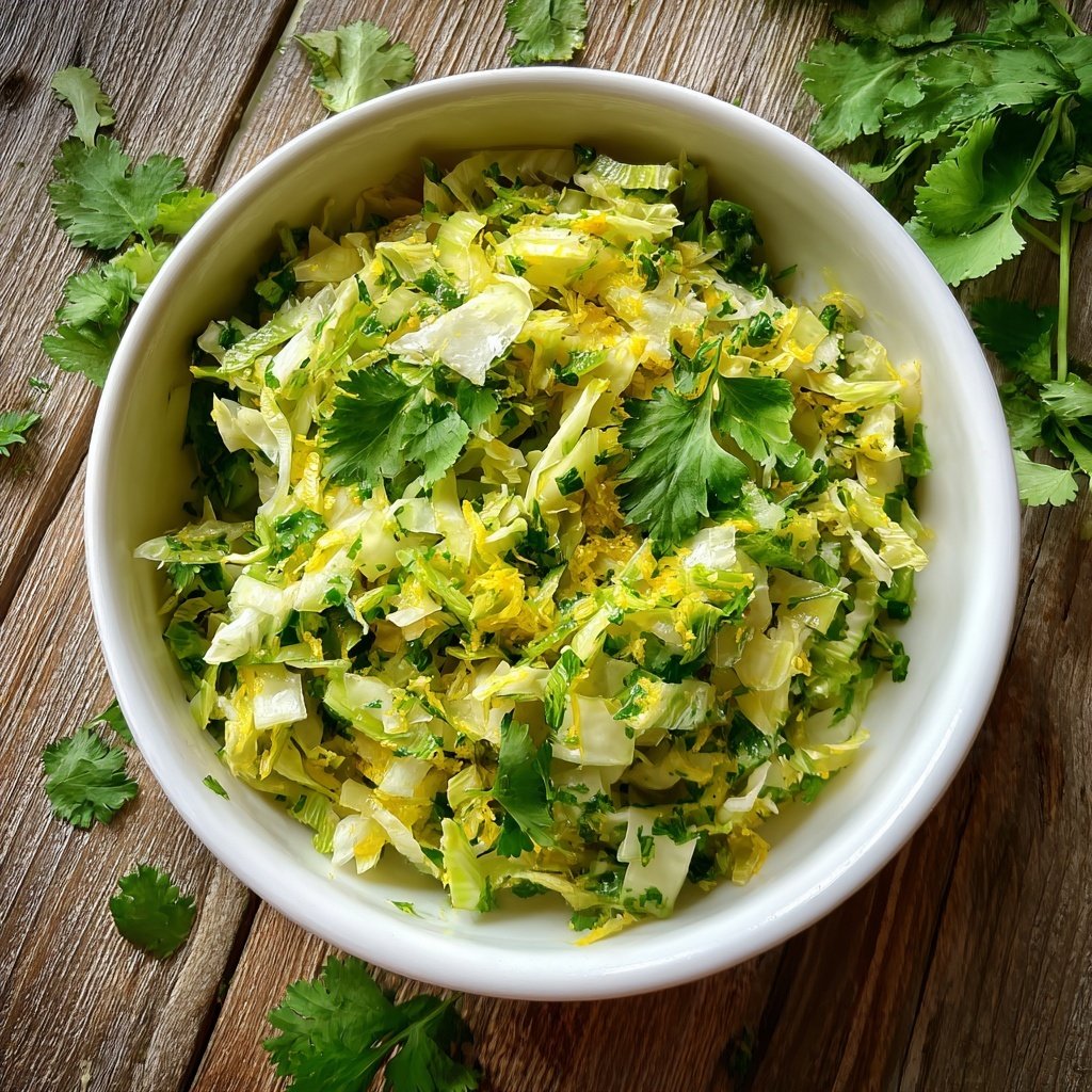 Celery Slaw With Lemon