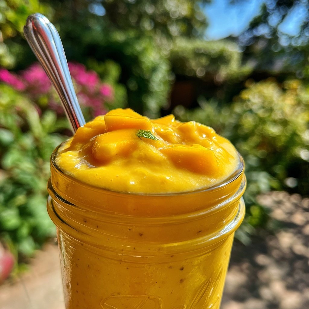 Easy Smoothie With Mango