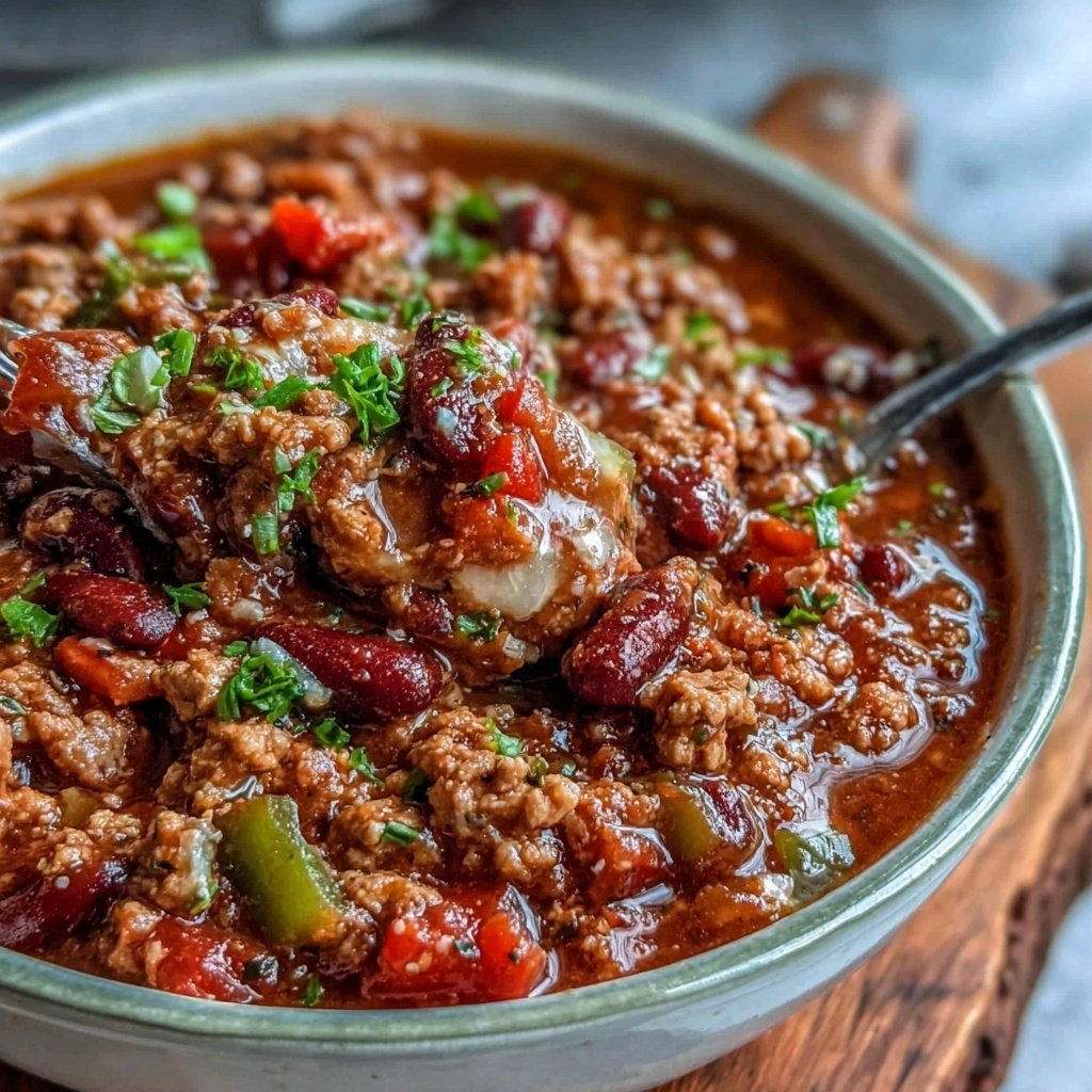 Ground Chicken Chili