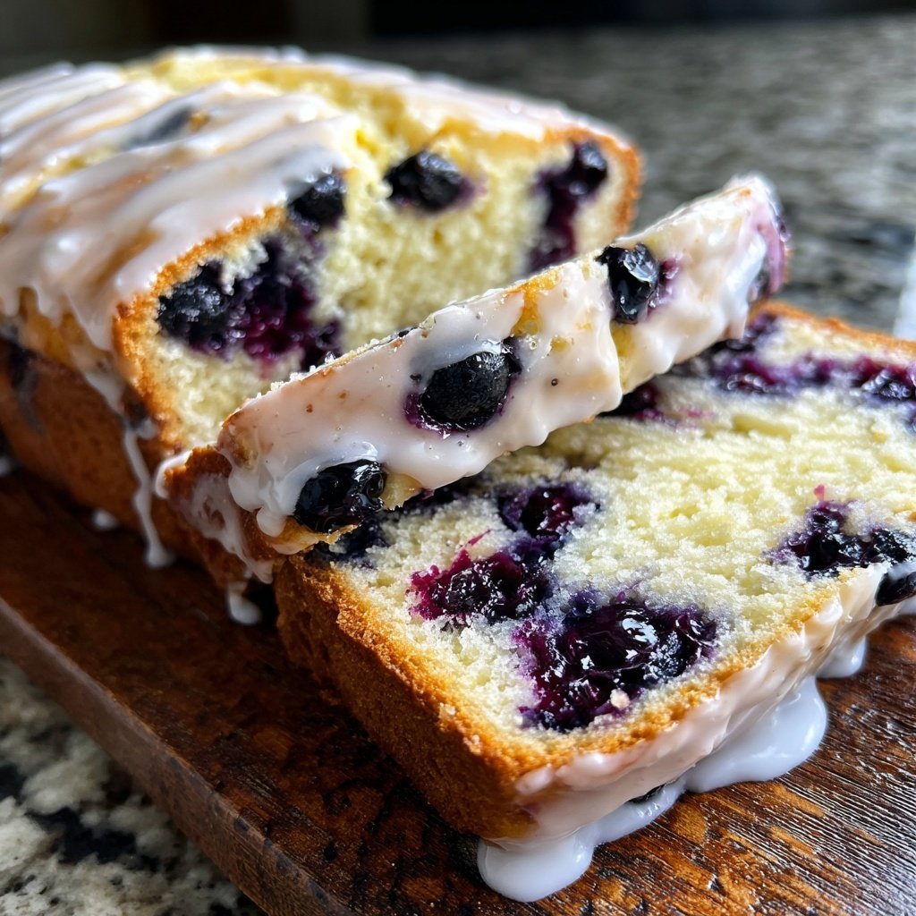 Blueberry Lemon Breakfast Bread