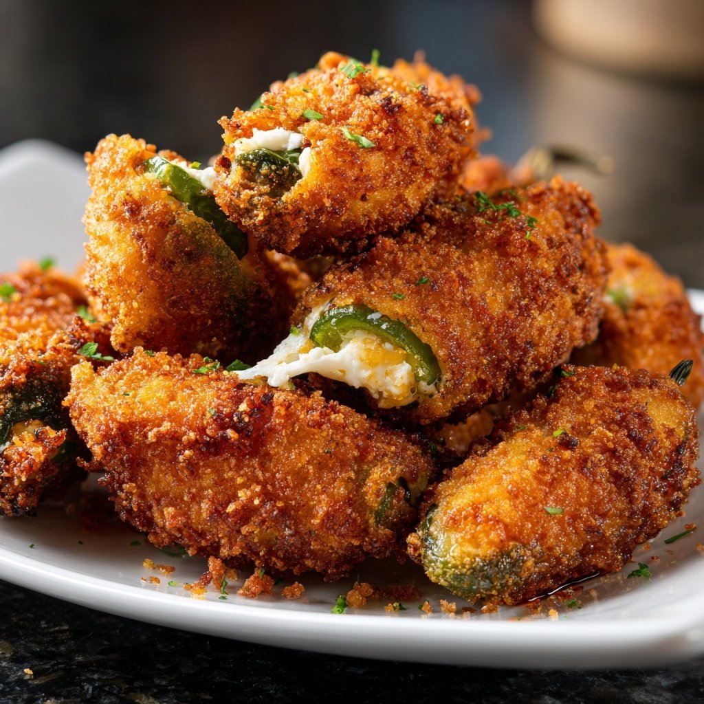 Jalapeno Poppers with Feta Cheese