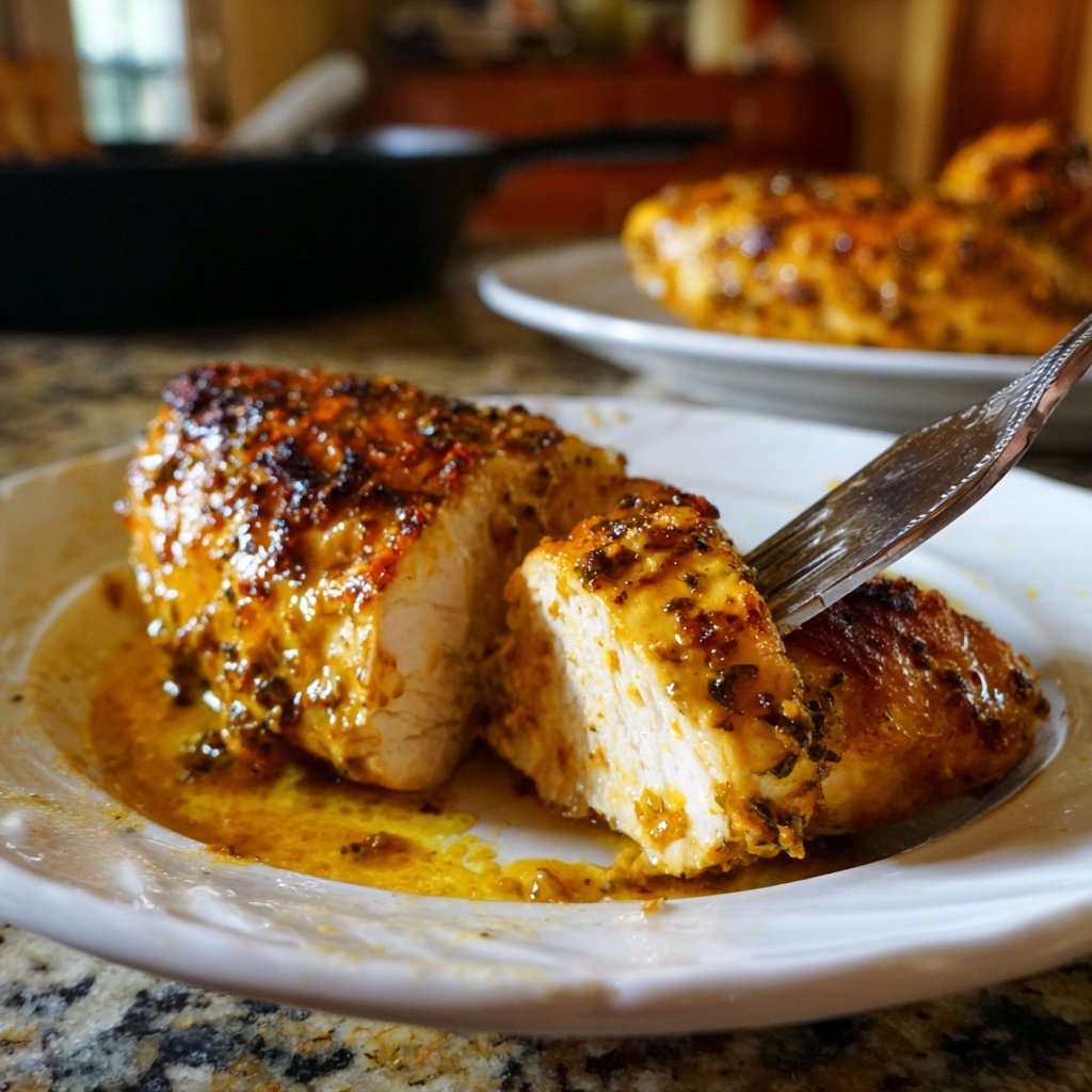 Baked Honey Mustard Chicken Breasts