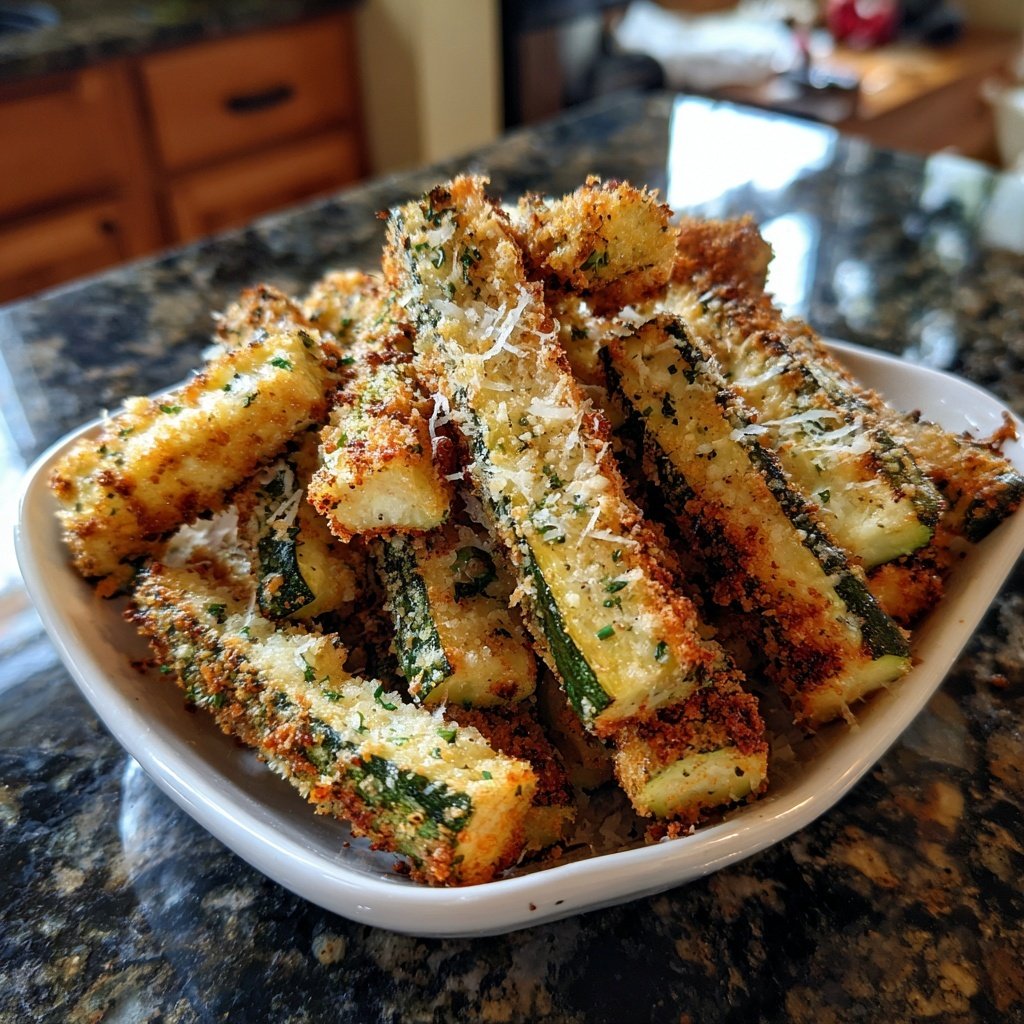Baked Parmesan Zucchini