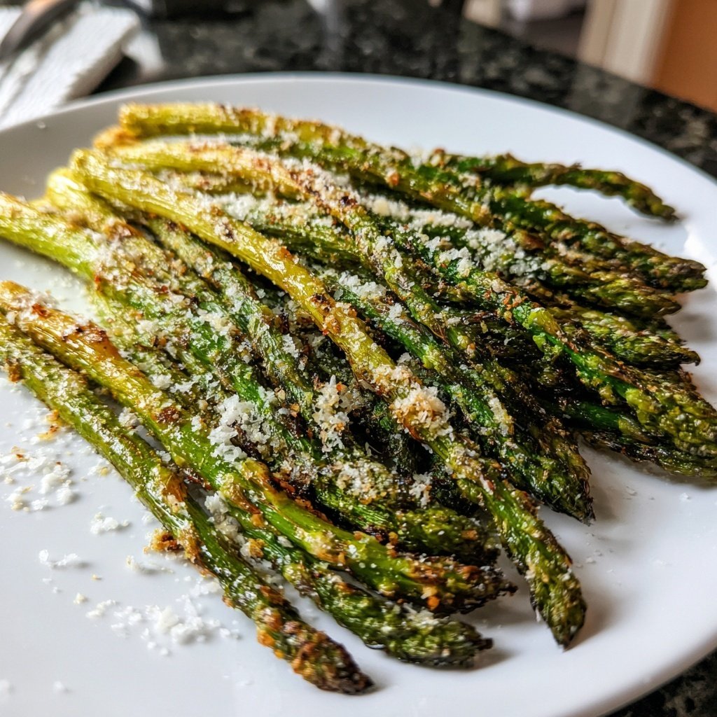 Roasted Asparagus with Parmesan