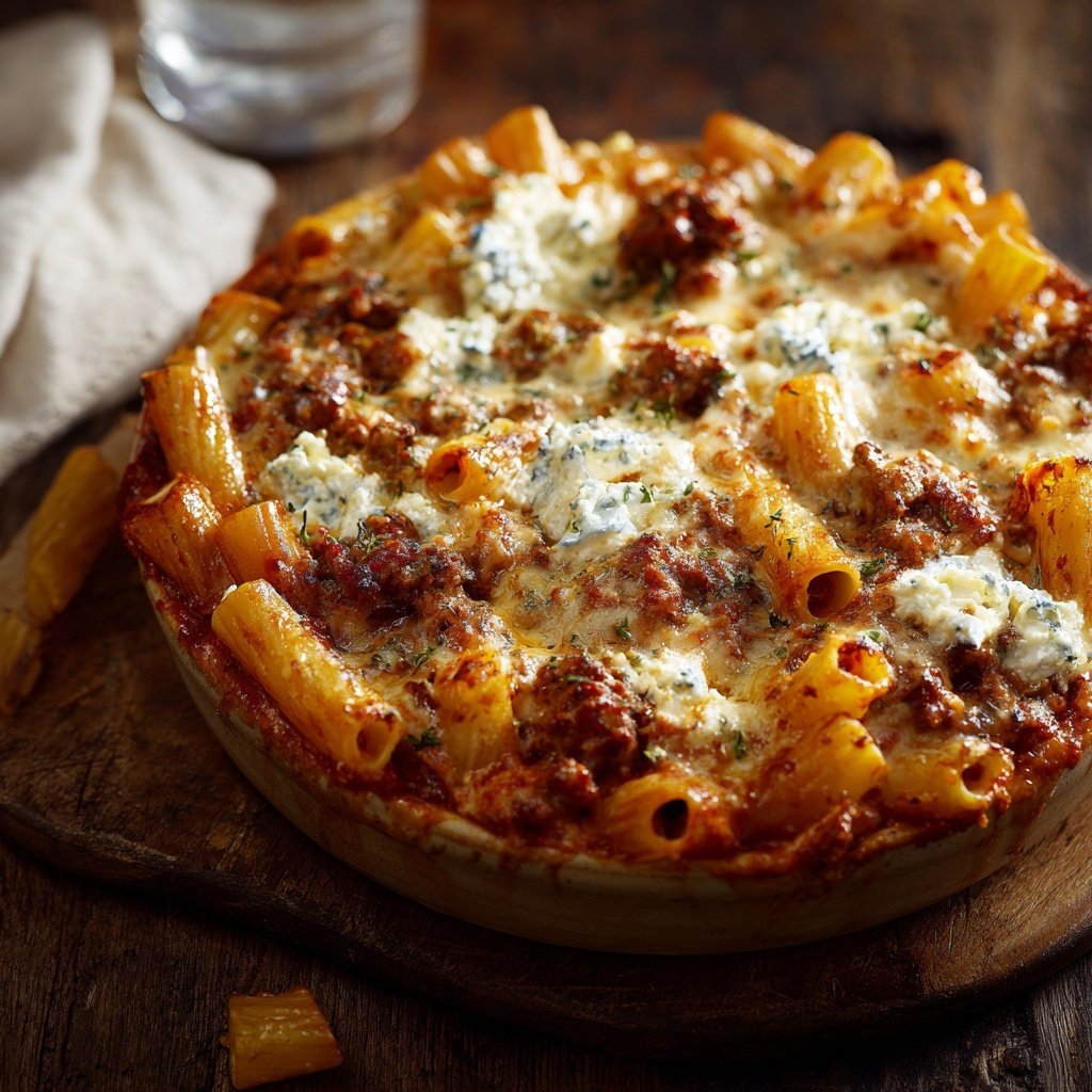 Baked Ziti With Ricotta