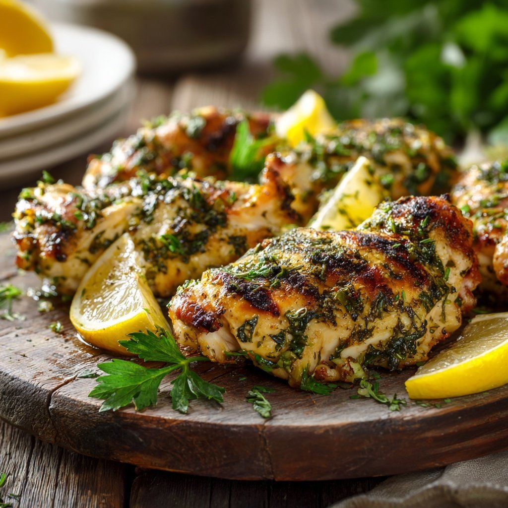 Mediterranean Lemon Herb Chicken