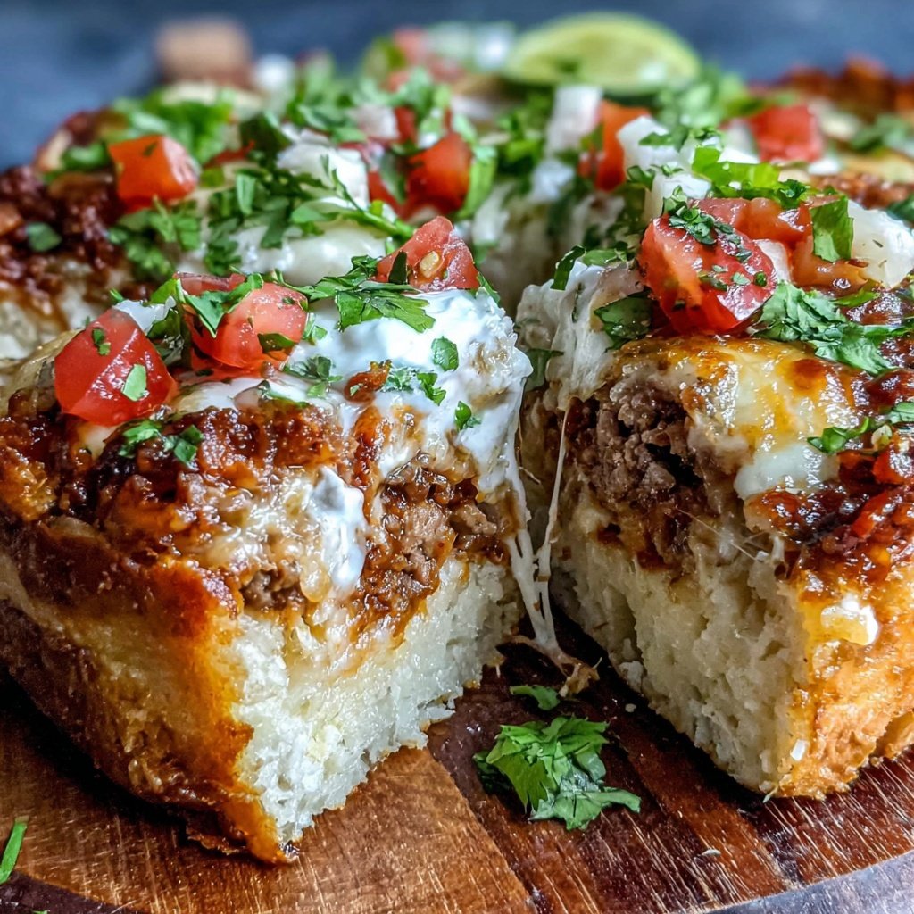 Ground Beef And Rice Taco Bake