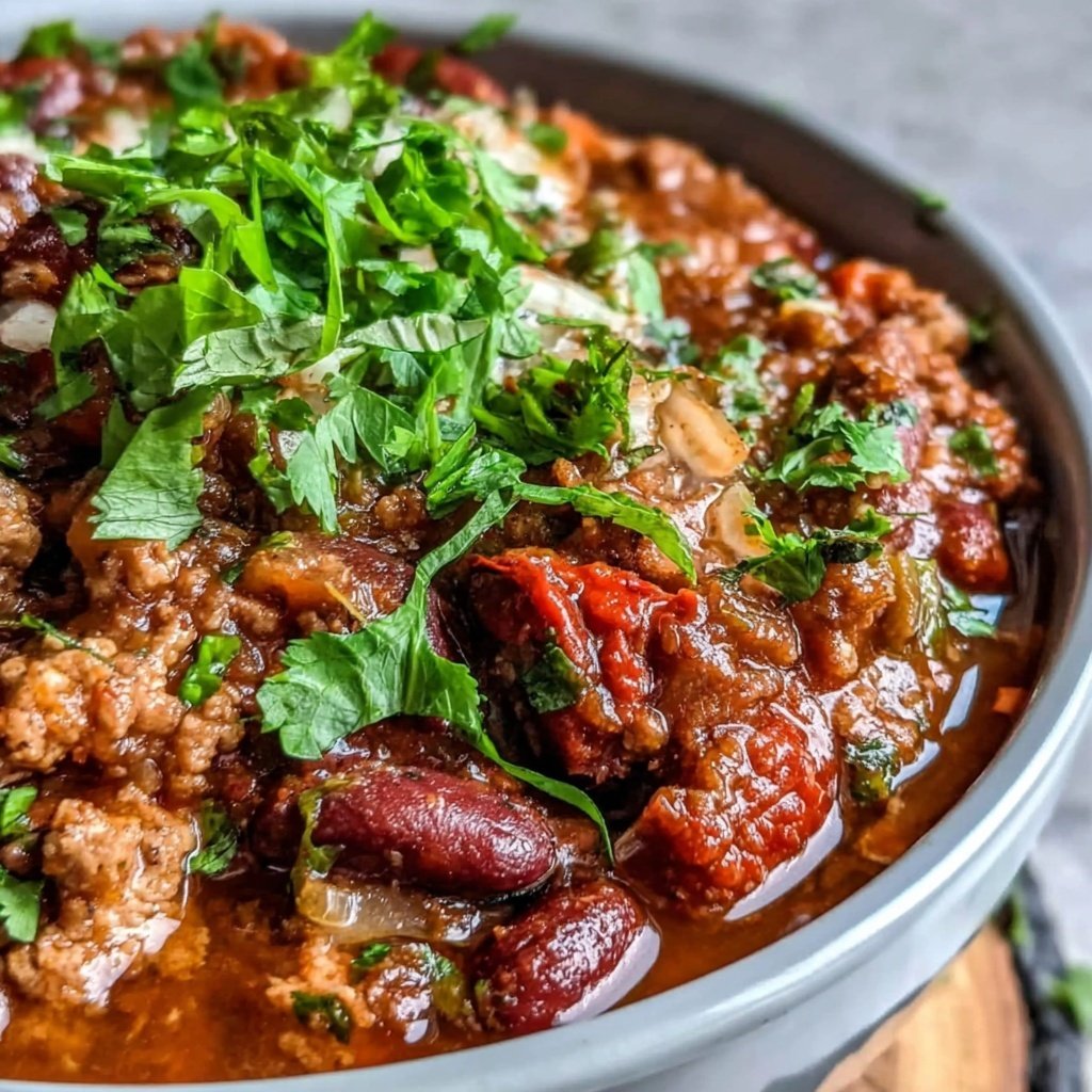 Ground Turkey Chili With Beans