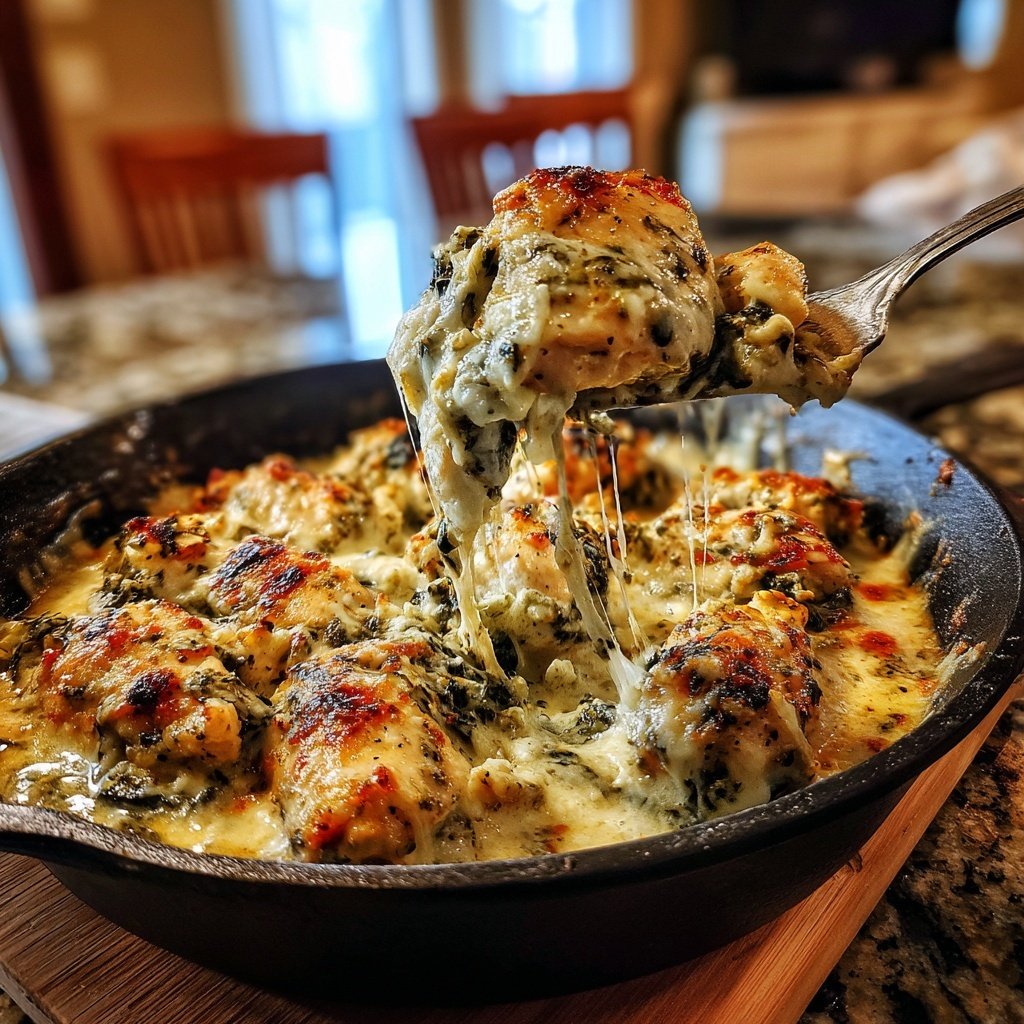 Creamy Spinach Artichoke Chicken